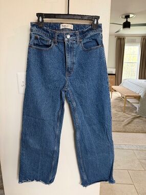 Abercrombie wide leg jeans